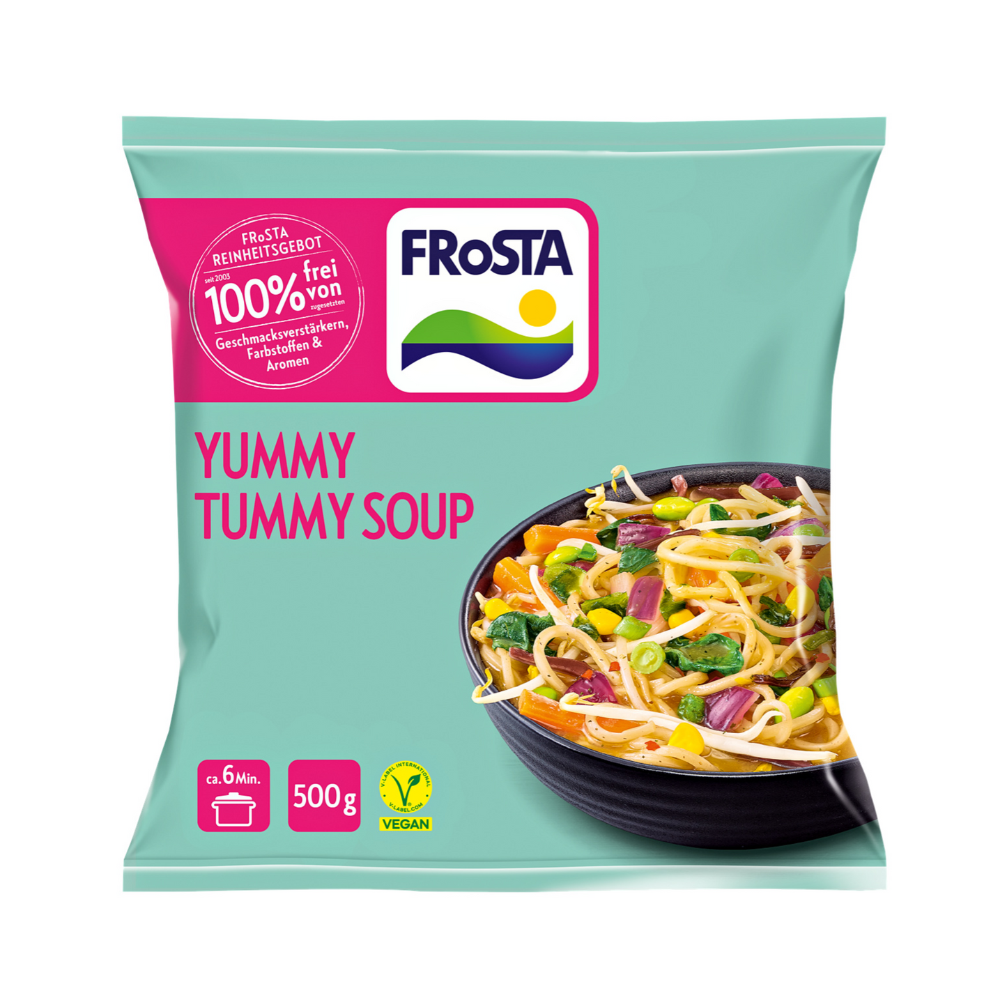 Frosta Yummy Tummy Soup Ramen Style 500g