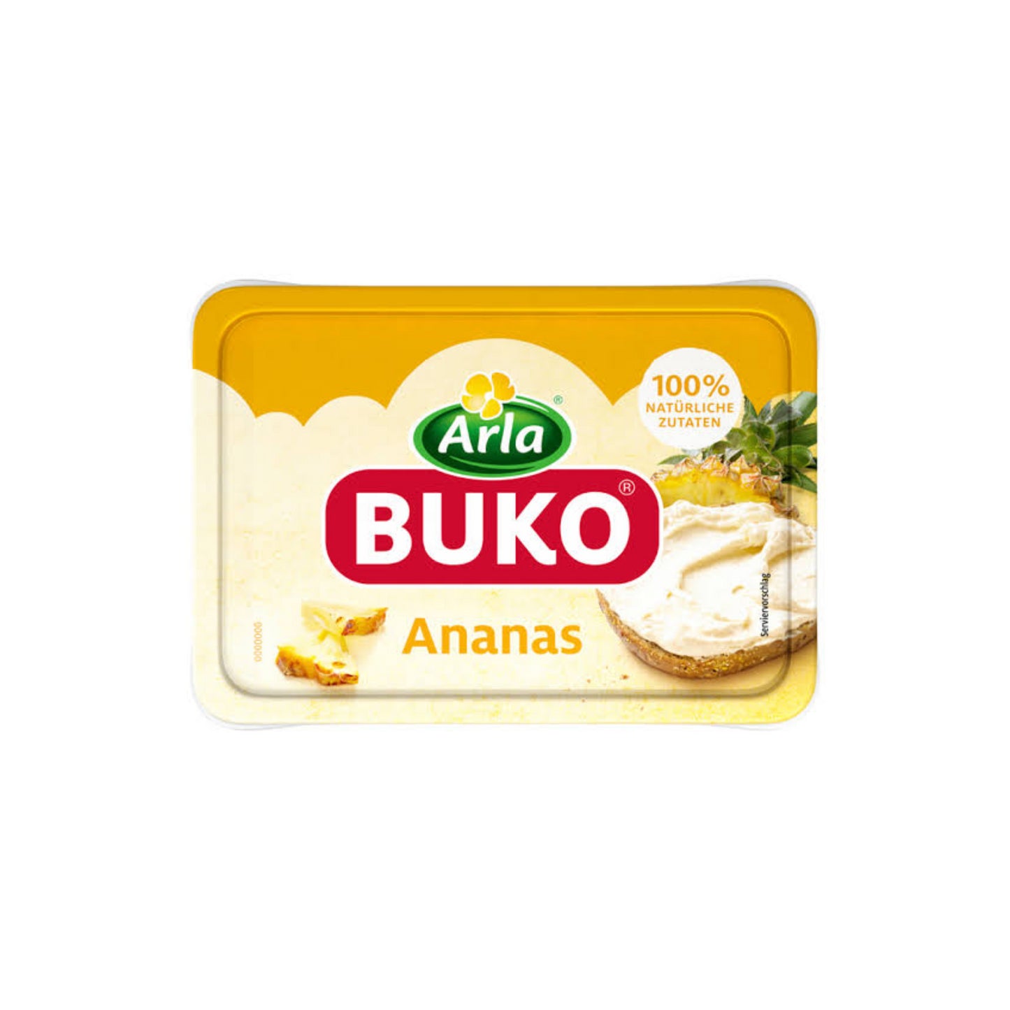 Arla Buko Ananas Doppelrahmstufe 200g
