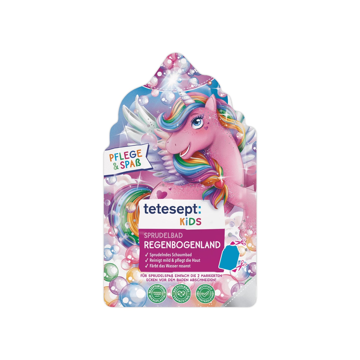 tetesept Kinder Badespaß Sprudelbad Regenbogenland 40g