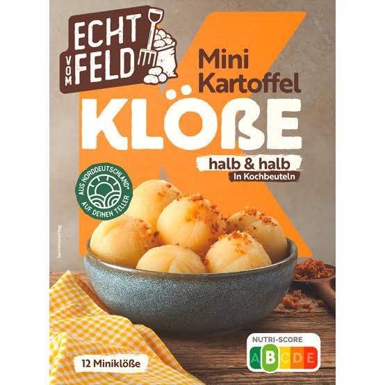 Echt vom Feld Mini Kartoffelklöße halb&halb 200g