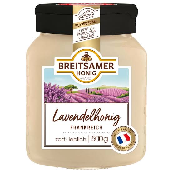 Breitsamer Lavendelhonig aus Frankreich 500g
