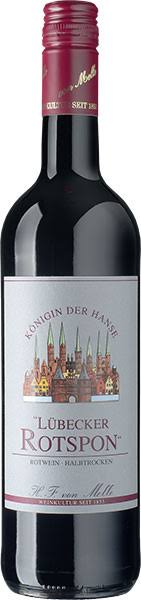 Lübecker Rotspon Königin der Hanse halbtrocken 0,75l