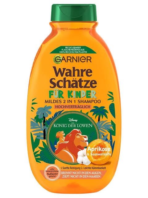 Garnier Wahre Schätze Shampoo Kids Aprikose&Baumwollblüte 250ml