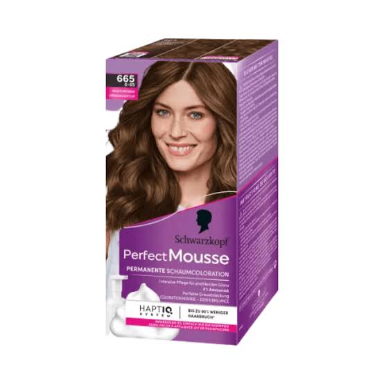 Perfect Mousse Permanente Schaumcoloration 665/6-65 helles Schokogold