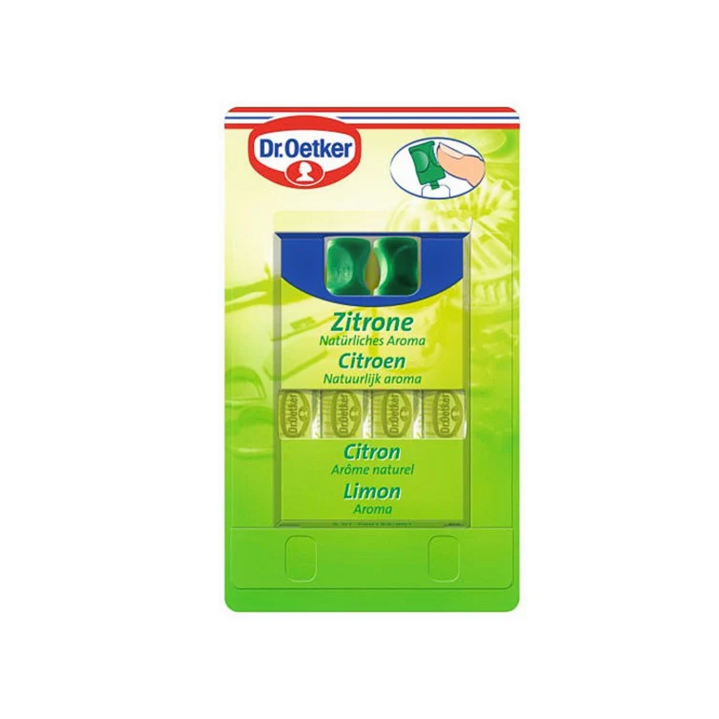 Dr.Oetker Natürliches Zitronen Aroma 4ST 8ml