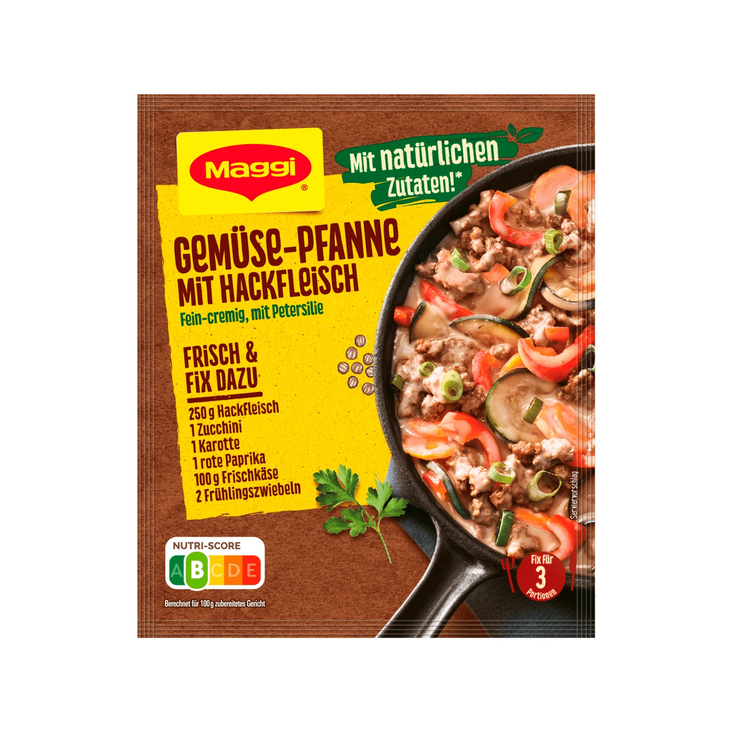 Maggi Fix Gemüsepfanne Hackfleisch 37g