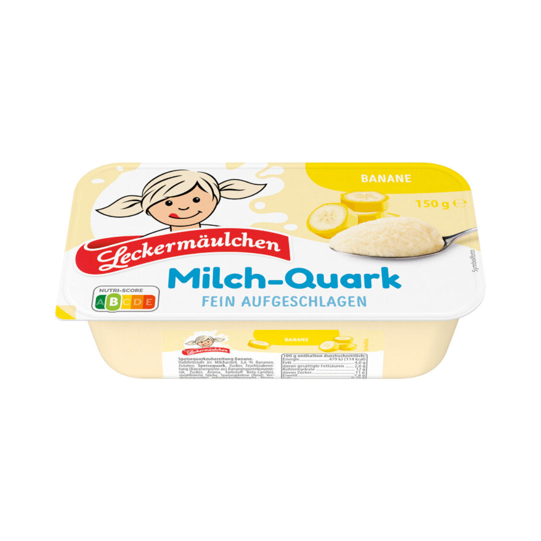 Frischli Leckermäulchen Quark Saison-Sorte Herbst&Winter Banane 150g