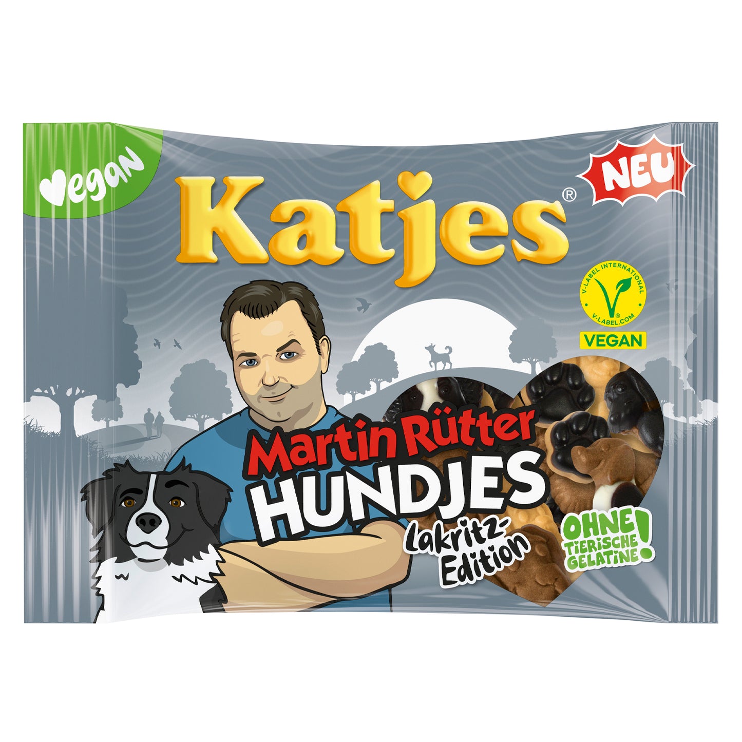 Katjes Martin Rütter Hundjes Lakritz Edition 175g