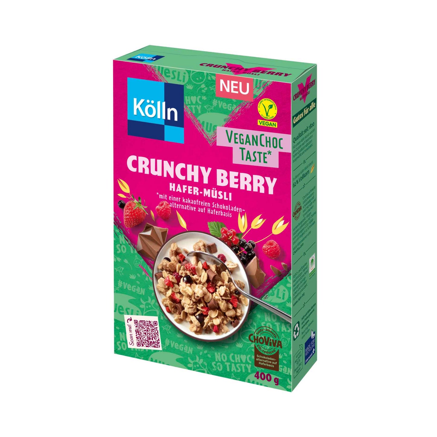 Kölln Crunchy Berry Hafer-Müsli 400g