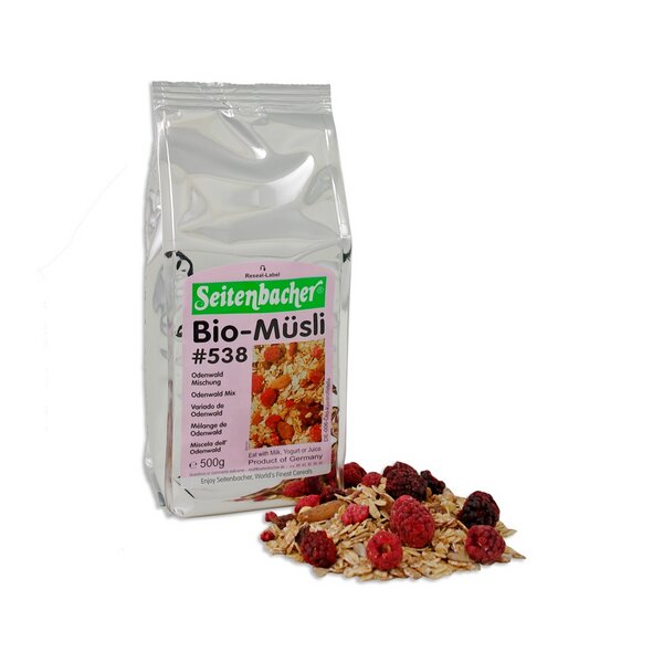 Bio Seitenbacher Odenwald Müsli 500g