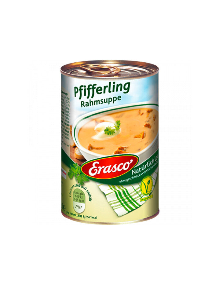 Erasco Pfifferling Rahm Suppe 390ml