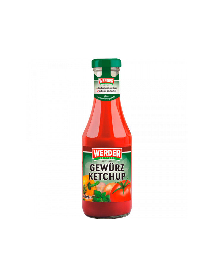 Werder Tomaten-Gewürzketchup 450ml