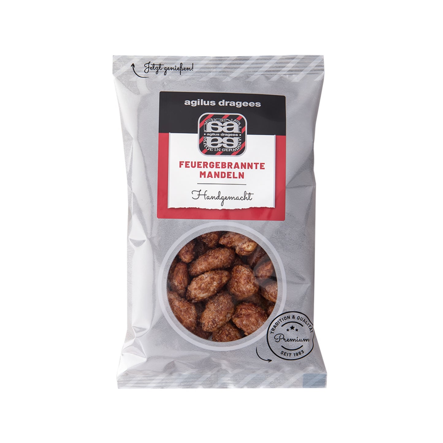 Agilus Feuergebrannte Mandeln 140g