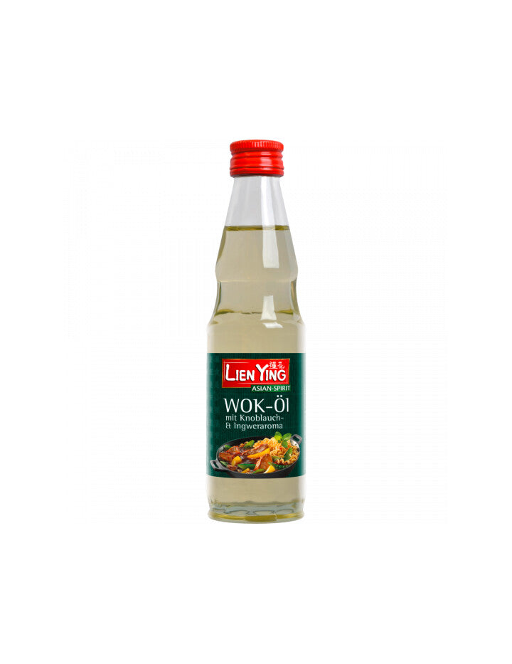 Lien Ying Wok Öl mit Knoblaucharoma&Ingwerextrakt 100ml
