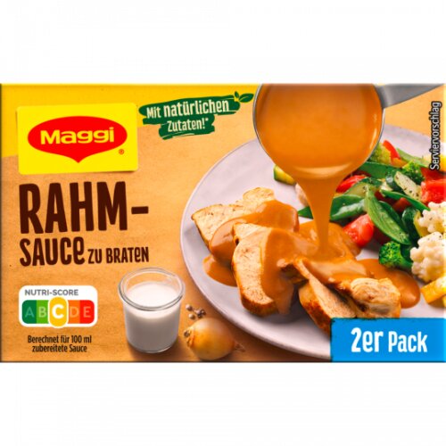 Maggi Delikatess Rahmsauce zu Braten für 2x250ml