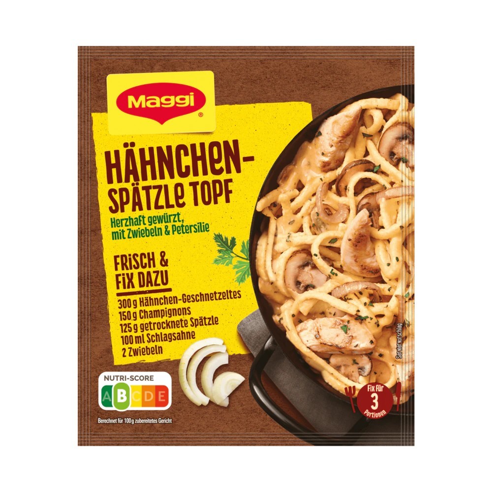 Maggi Fix Spätzle Hähnchen Topf 48g
