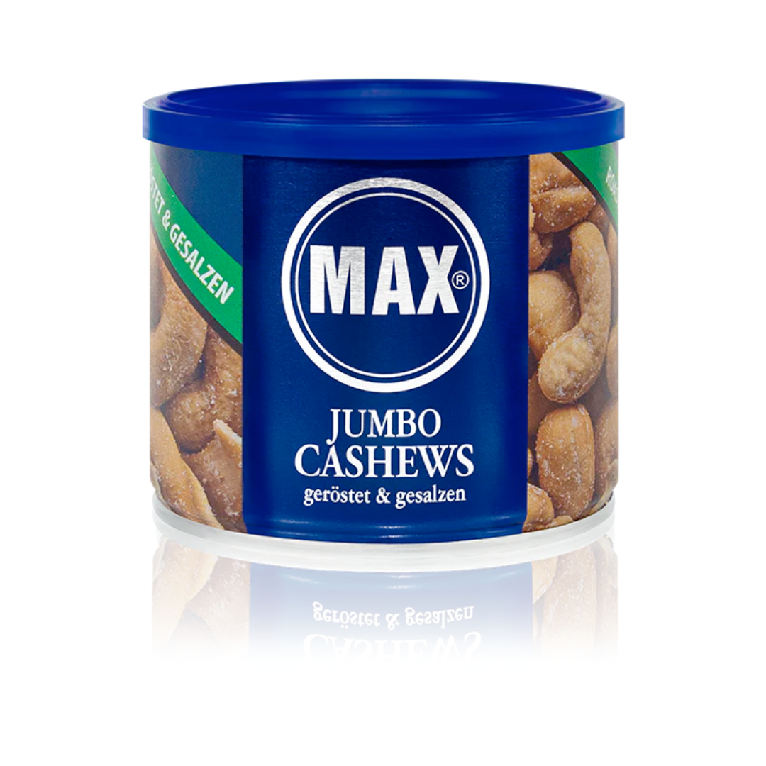 Max Jumbo Cashews geröstet&gesalzen 225g