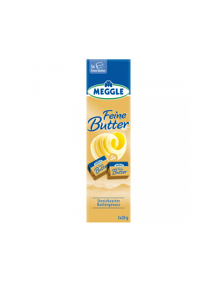 Meggle feine Butter Riegel 5x20g