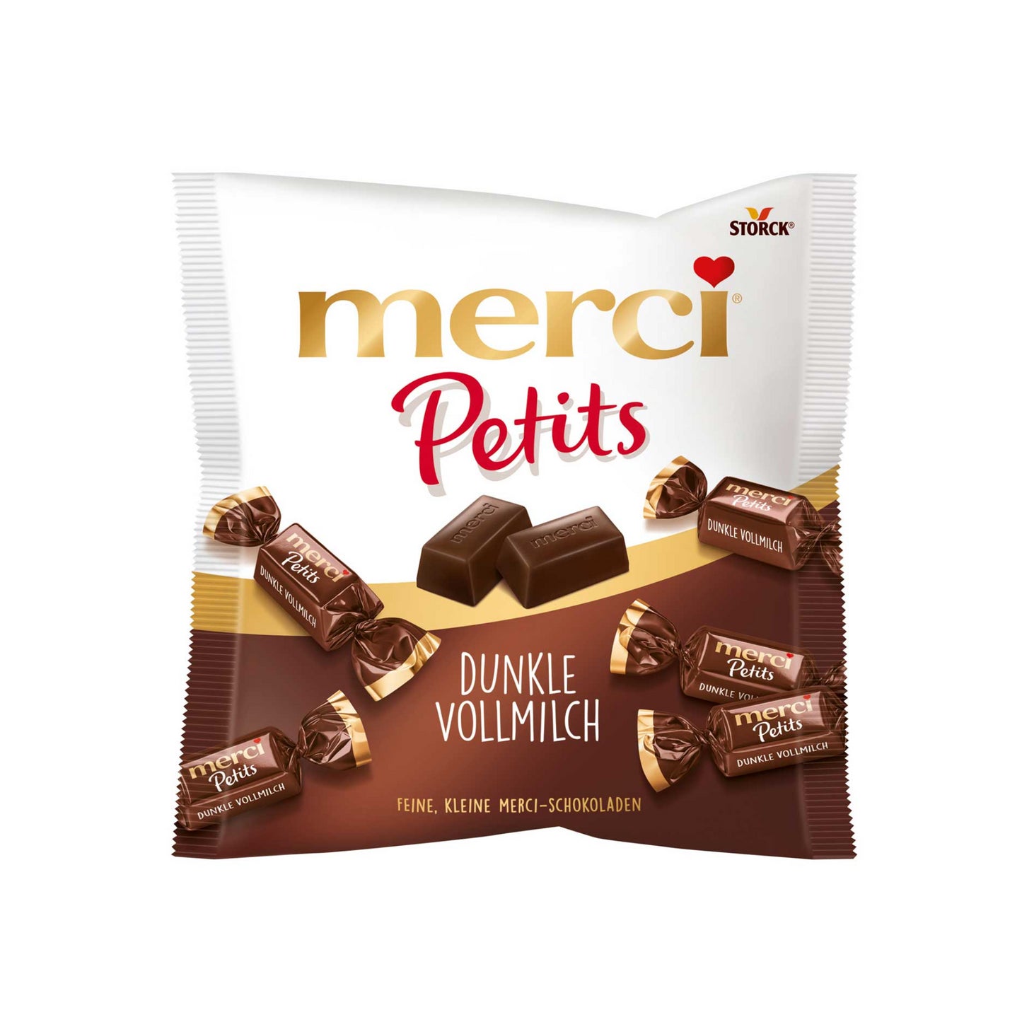 Merci Petits Dunkle Vollmilch 125g