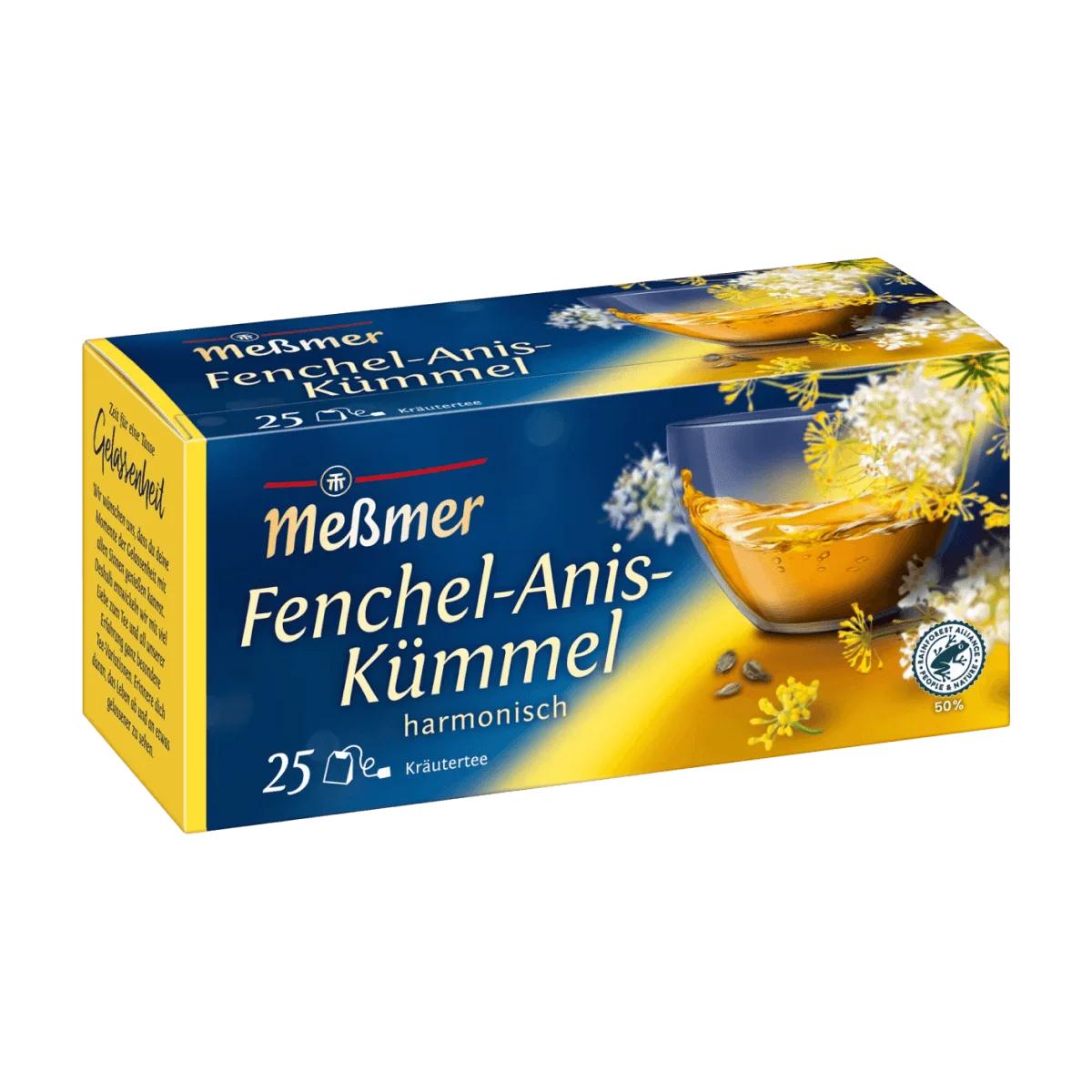 Meßmer Fenchel Anis Kümmel 25x2g