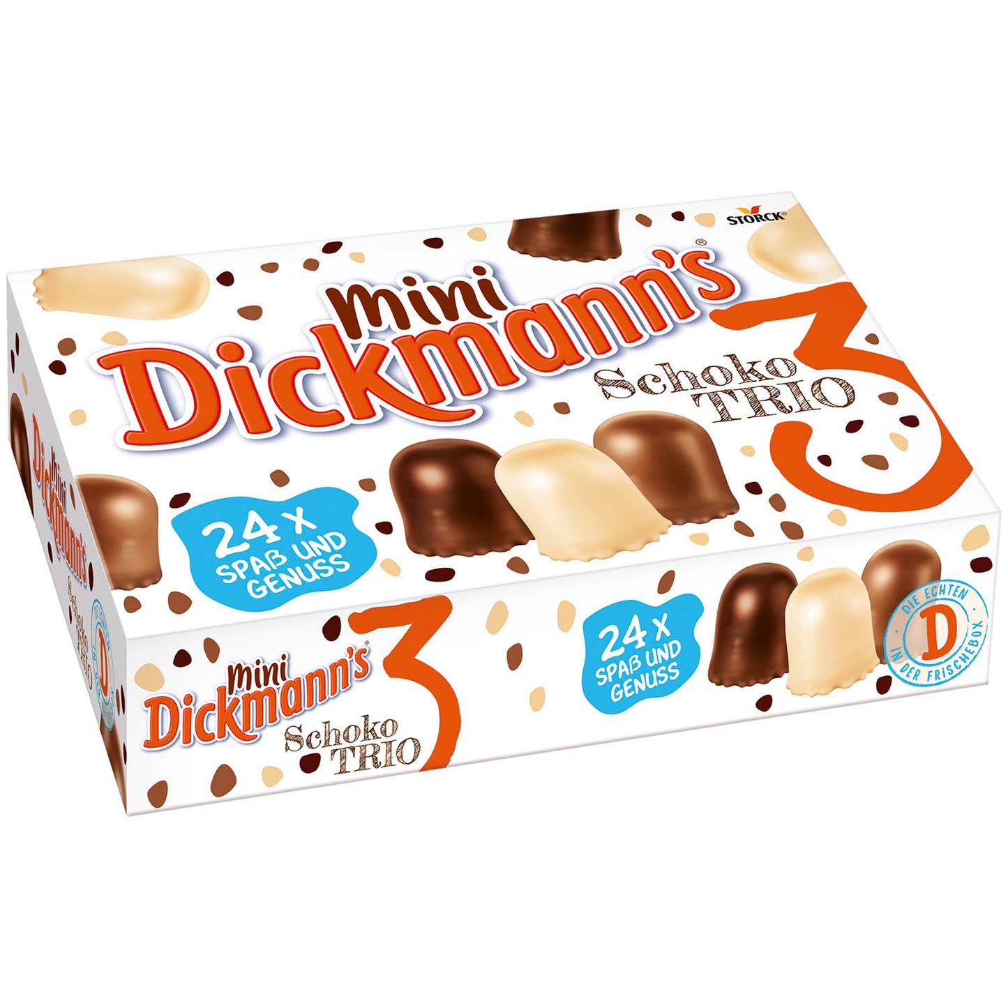 Dickmanns Mini Schoko Trio 24ST 200g