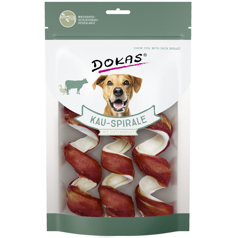 Dokas Kau-Spirale mit Entenbrust 3ST 110g