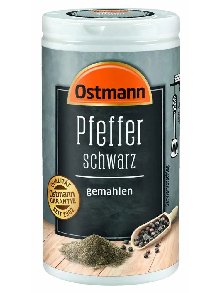 Ostmann Pfeffer schwarz gemahlen 40g