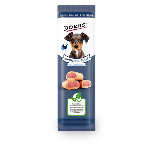 Dokas Hühnchen-Rolle mit Ente 10g
