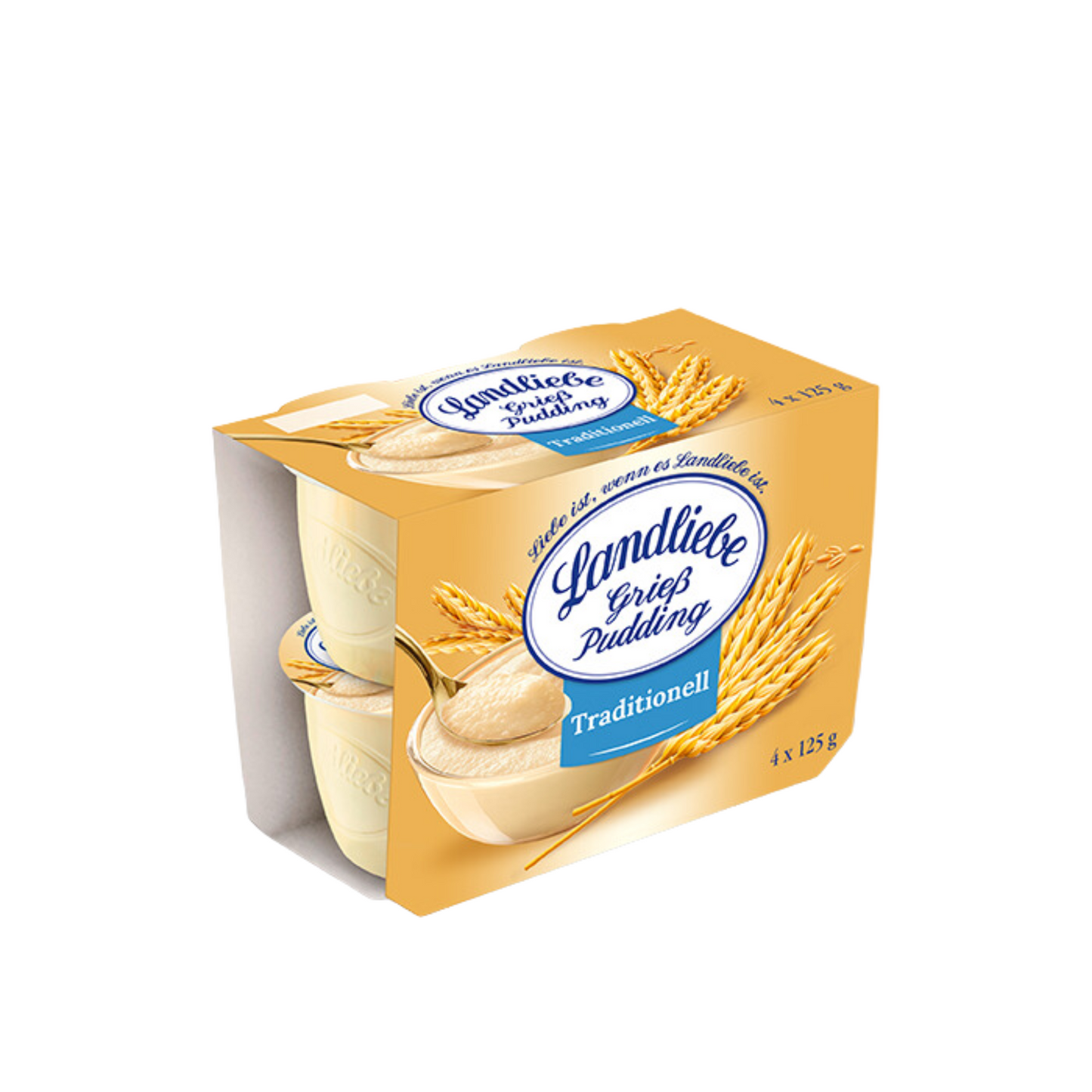 Landliebe Grießpudding Zimt 4x125g