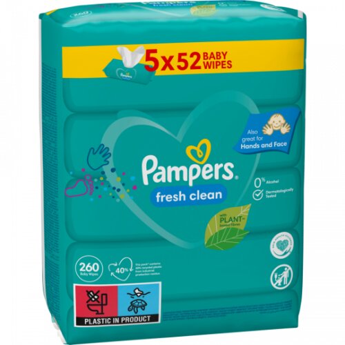 Pampers Feuchttücher Fresh Clean 5x52ST