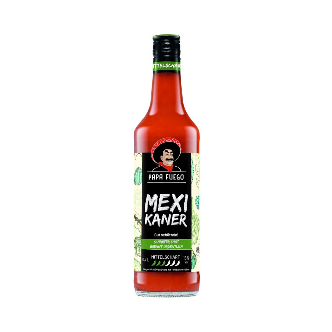 Papa Fuego Mexikaner mittelscharf 15% 0,7l