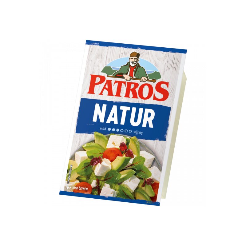 Patros Natur 52% Rahmstufe 180g