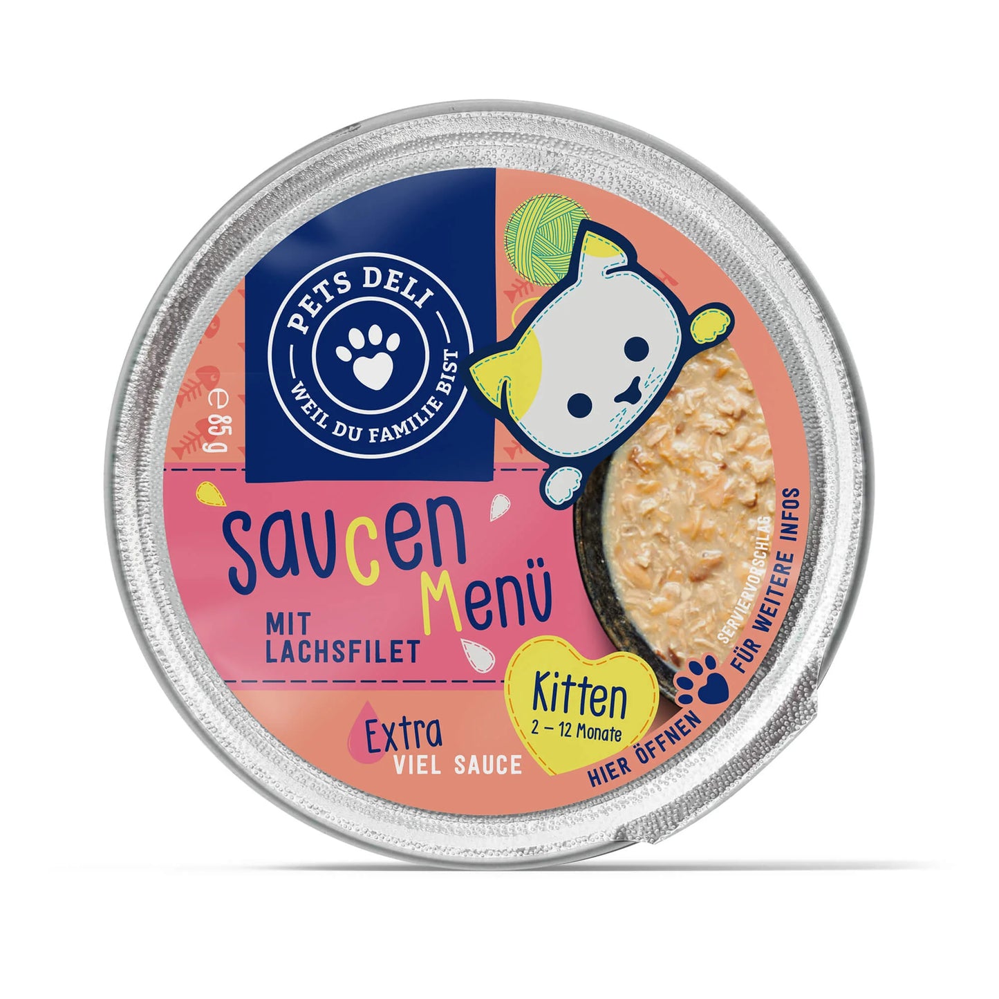 Pets Deli JR Sauce Lachs Huhn 85g
