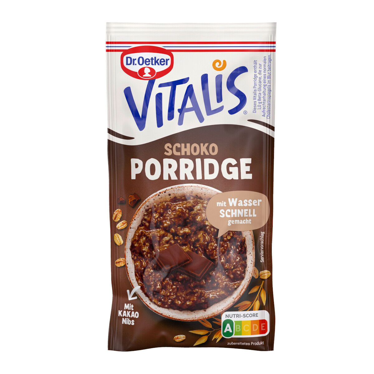 Dr.Oetker Vitalis Porridge Schokolade 61g
