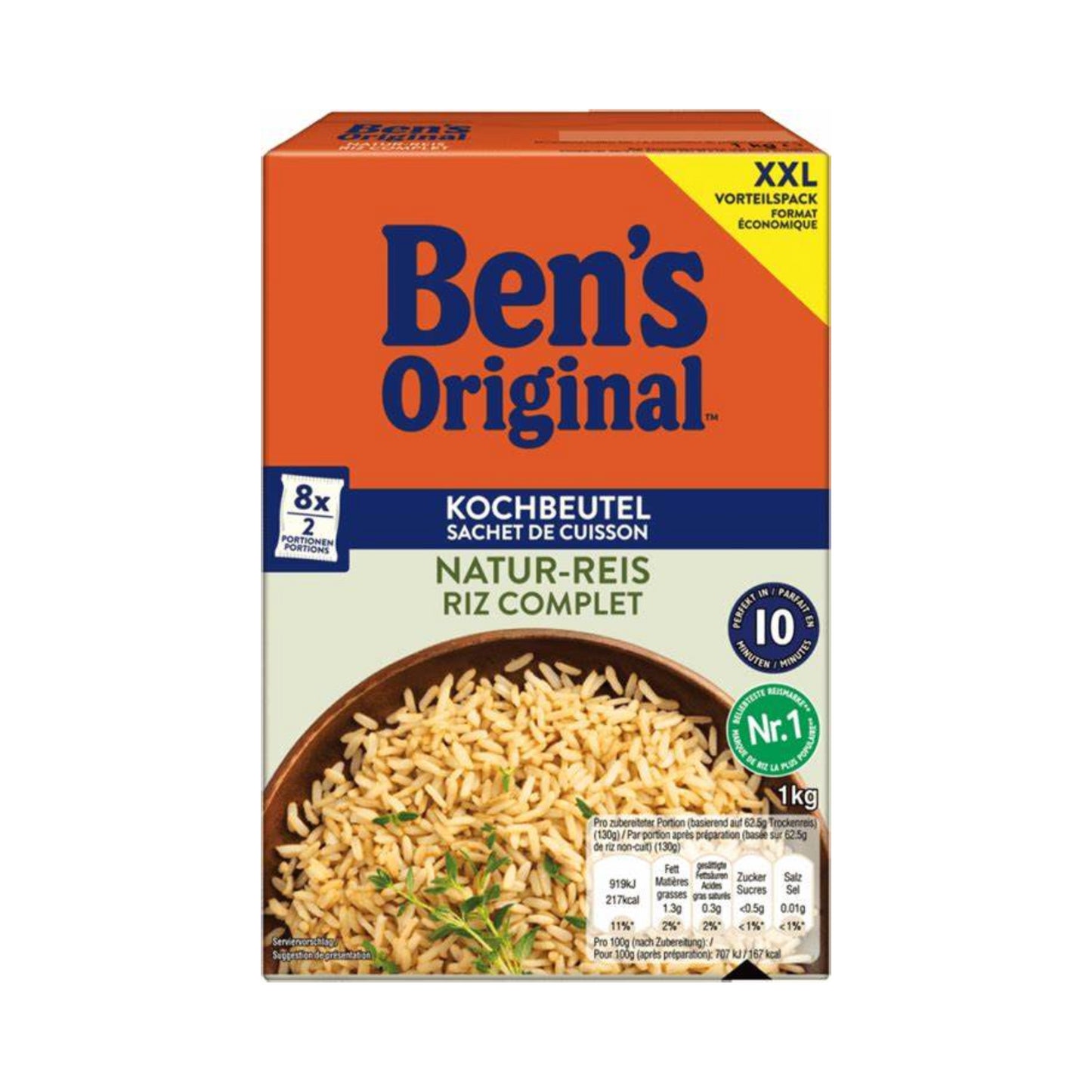 Ben's Naturreis Kochbeutel 1kg