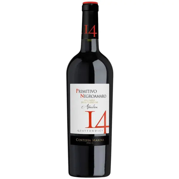 Contessa Marina Primitivo Negroamaro Puglia 14 IGT 0,75l