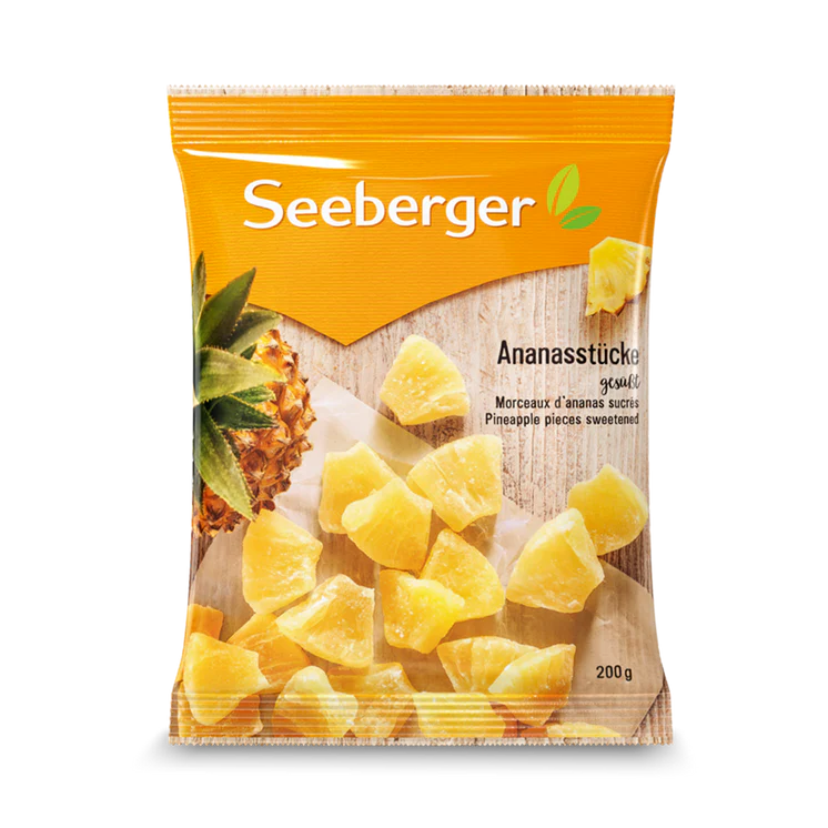Seeberger Ananasstücke gesüsst 200g