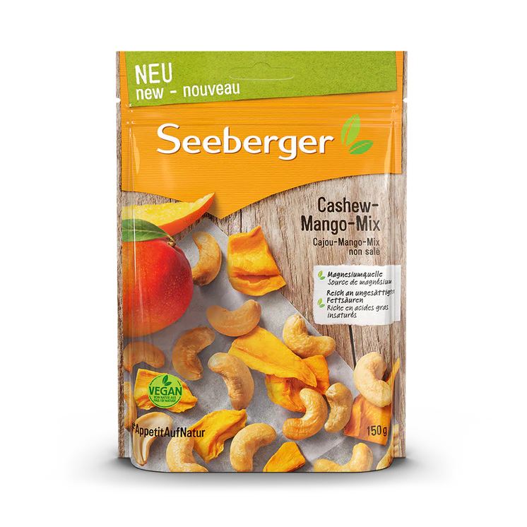 Seeberger Cashew-Mango-Mix 150g