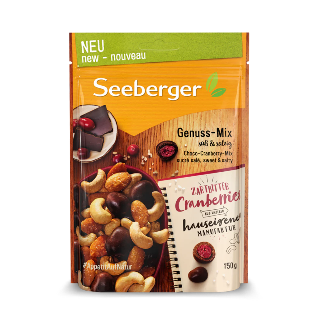 Seeberger Genuss-Mix süß&salzig 150g