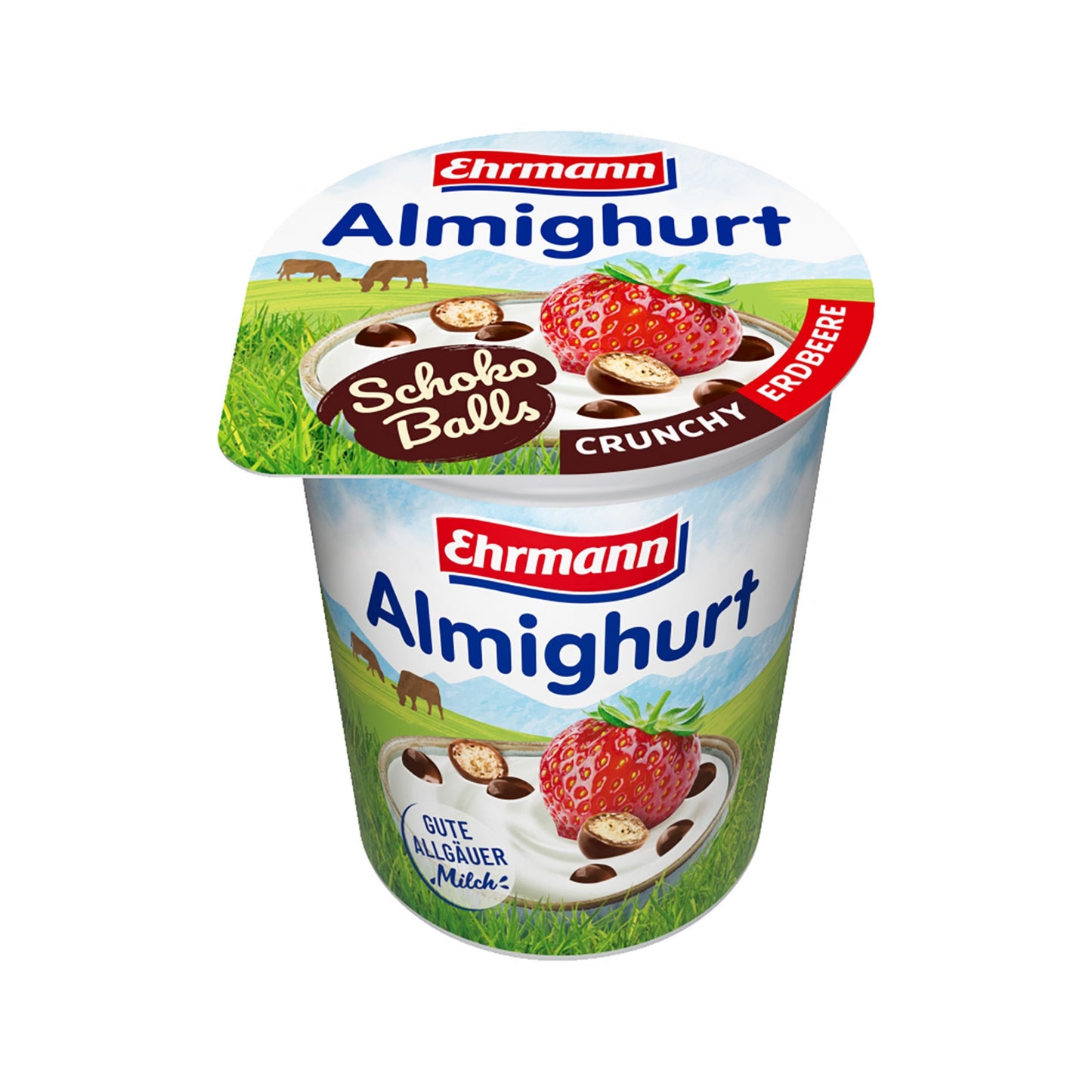 Almighurt Erdbeer Schokokugeln 150g