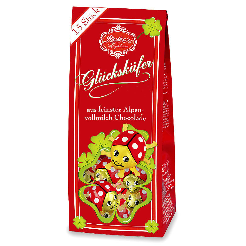 Reber Chocolade Glückskäfer 105g