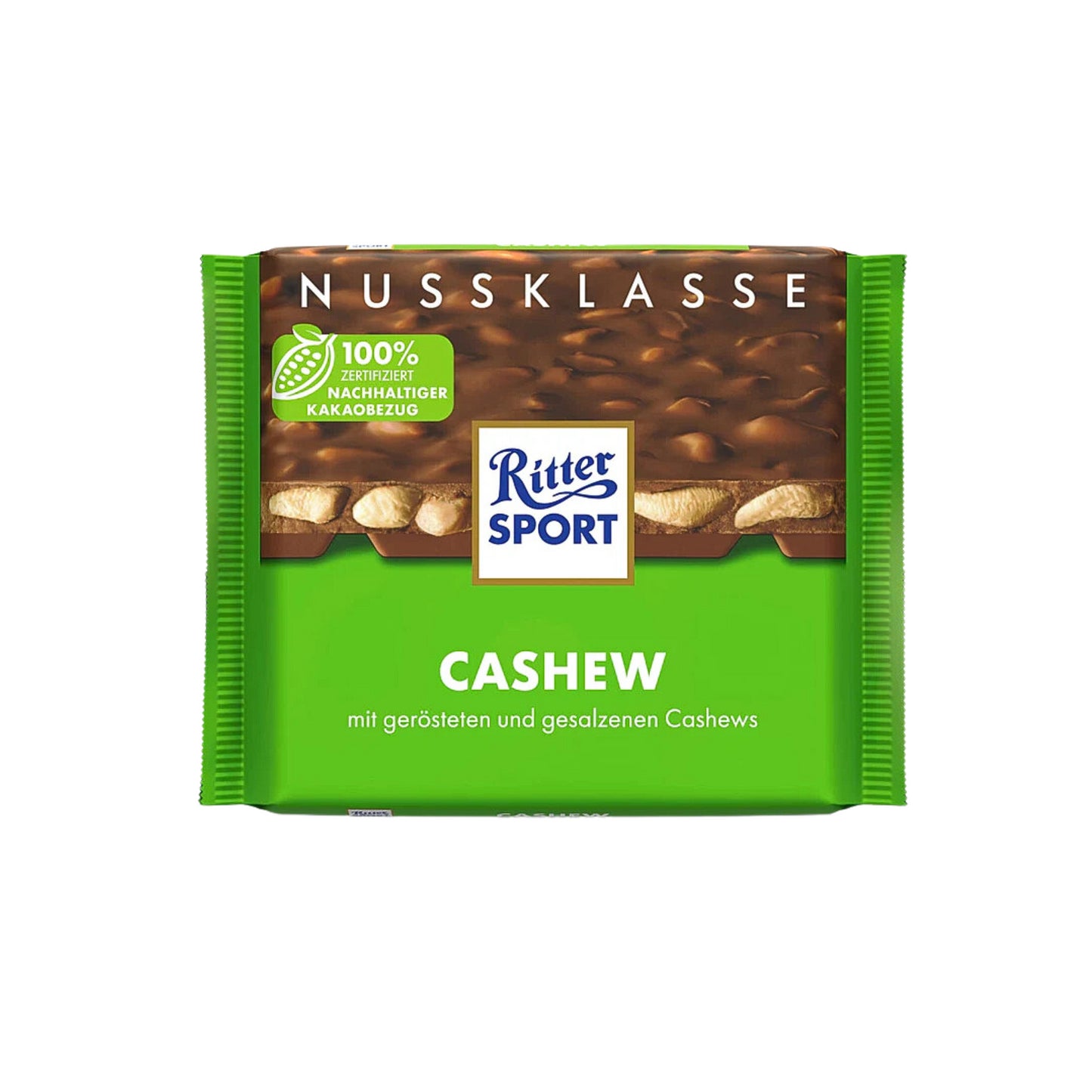 Ritter Sport Nuss Klasse Cashew Tafel 100g