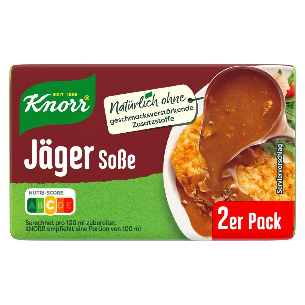 Knorr Jäger Soße für 2x250ml 46g