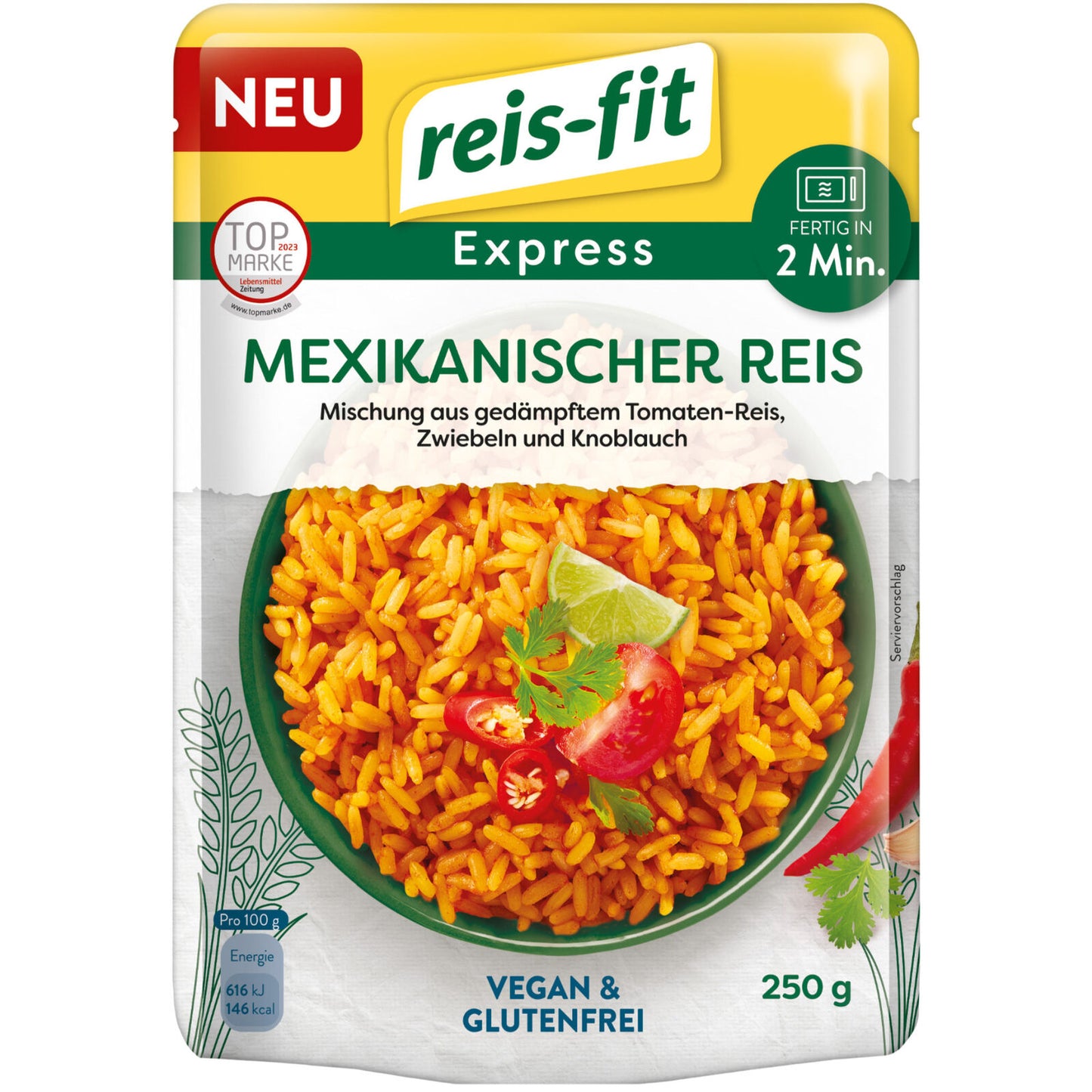 Reis-fit Express mexikanischer Reis 250g