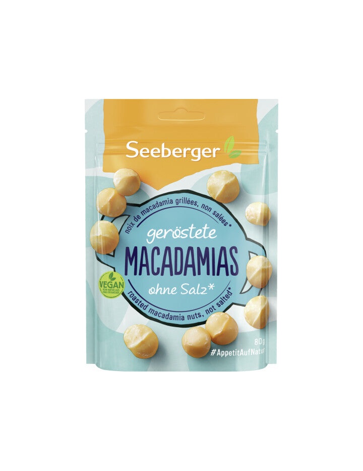 Seeberger Macadamia-Nusskerne trocken geröstet 80g