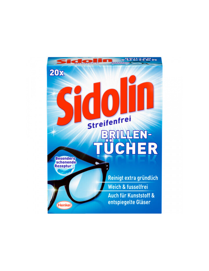 Sidolin Brillentücher 20ST