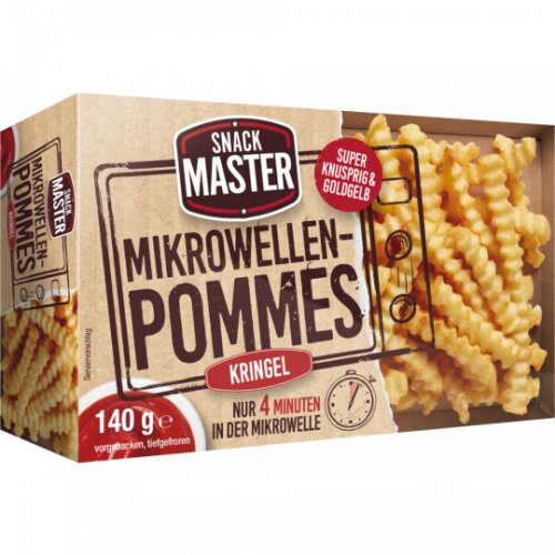 Snackmaster Mikrowellen Kringel Frites 140g