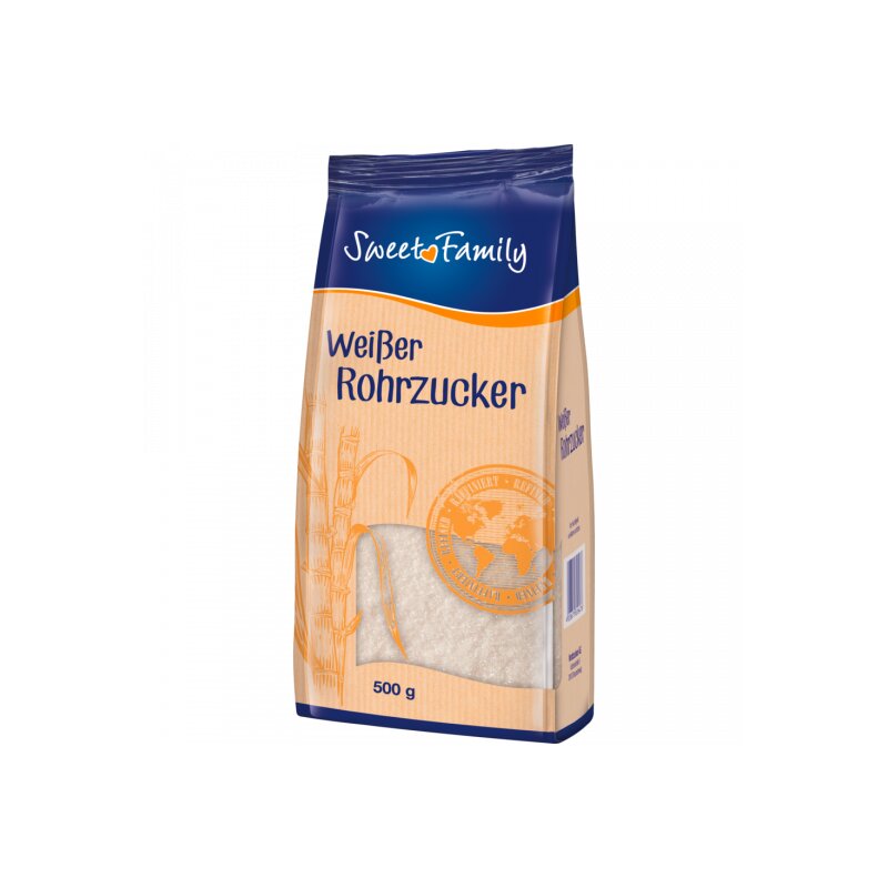 Sweet Family Nordzucker Weißer Rohrzucker 500g