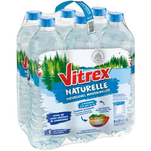 Vitrex naturelle 6 x 1,5l