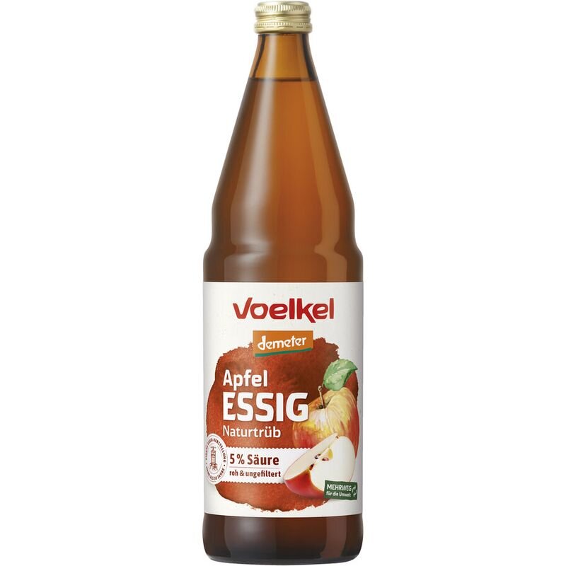 Bio Voelkel Apfelessig naturtrüb 0,75l MW